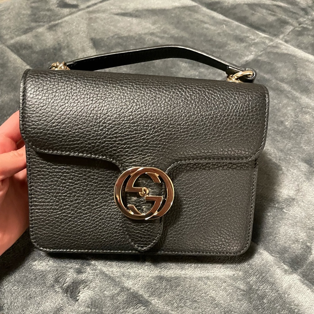 Gucci GG Interlocking Shoulder Bag